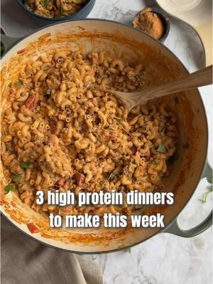 A few of my easy go-to meals my family loves and I can easily fit into my macros.  1. Skinny One Pot Chili Mac & Cheese 2. The Best White Chicken Chili 3. Coconut Chicken Curry with Rice & Veggies Find all of them on stayfitmom.com!  #highproteindinner #DinnerIdeas #easydinnerideas #protein #highproteinrecipes #macros #trackingmacros 