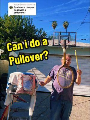 Replying to @Christian can I do a pullover sweater/jumper while doing the racket? #yes #i #can #do #a #pullover #circus #lions 