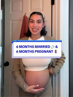 spilling the tea ☕️ on being 6 months married and preggo!! (filmed this a couple weeks ago and forgot to post😅) #pregnant #pregnancy #pregnanttiktok #pregnantlife #babytok #24weekspregnant #24weeks #6monthspregnant 