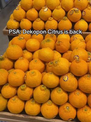 Our favorite topknot 🍊 is back! #dekopon #wholefoodsmarket