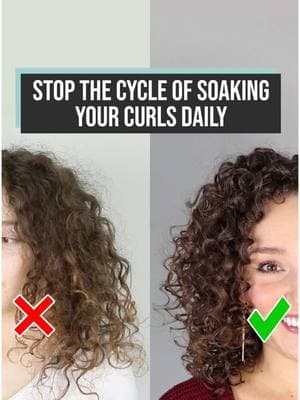 Soaking your hair daily might seem like the solution, but it can actually lead to more damage and frustration. Here’s why: 👉 Damaged hair doesn’t last as long, making you feel like you need to refresh every day. 👉 Wetting your hair daily raises the cuticle, making it weaker and more prone to breakage. 👉 Healthier curls = longer-lasting results with less effort! This is exactly what I help my curl coaching clients achieve—stronger, healthier curls with less time spent on maintenance. 🌟 Last year, I skipped refreshing as much as possible, and it completely transformed my hair health. 💡 Pro tip: Try protective hairstyles or skipping refreshing altogether when possible to minimize damage and save time. 🎥Watch the YT video 5 Curl Habits to Break in 2025 linked in my profile! 💬 DM “coaching” if you’re ready to transform your curls and simplify your routine with personalized guidance! #CurlyHairCare #HealthyCurls #CurlyHairRefresh #CurlyHairTips #CurlCoaching 