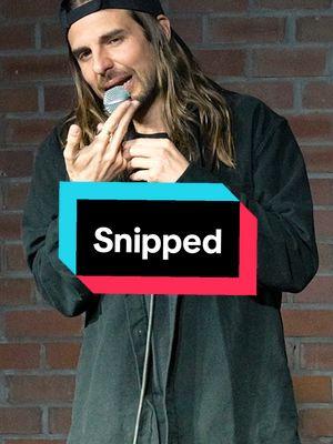 I got snipped at 20! #comedy #standup #storytime #ouch 