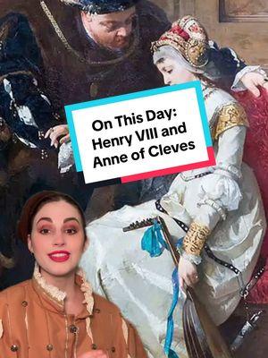 On this day, 485 years ago, Henry VIII and Anne of Cleves were married. Bet you can’t guess the fate of this happy couple 😂 #greenscreen #history #tudor #tudors #onthisday #henryviii #anneofcleves #henrythe8th #six #sixthemusical #thetudors #historytok #onethisday #thisdayinhistory #onthisdayinhistory #english #british #britishhistory #englishhistory #historytime #historybuff #historyfact #historyfacts 