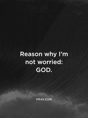 No worries here—God’s got it all under control. 🕊️💪 #NoWorriesJustGod #FaithOverFear #GodsInControl #PeaceInChrist #TrustInHim