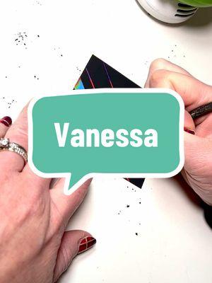 Replying to @Nessa Grace it is what it is. #vanessa #letteringideas #scratchart #namerequest 