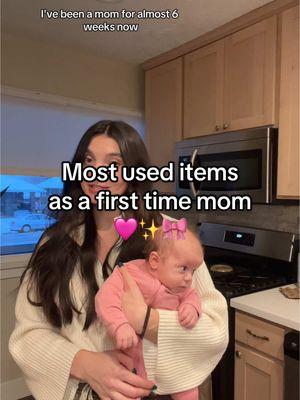 Here are my most used items as a first time mom so far🩷 I forgot to show my baby carrier but I love my wildbird carrier 🐦  #fyp #firsttimemom #babymusthaves #newbornmusthaves #babyitems #babyreccomendations #newborn #postpartum #momlife #baby 