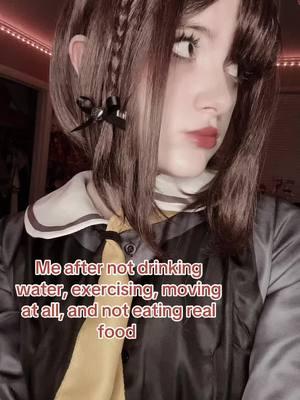 Me when I’m losing muscle mass 😒💔 #fyp #cosplay #dolltheayakasimp #projectsekai #enashinonome #enashinonomecosplay #projectsekaicosplay #hatsunemiku 