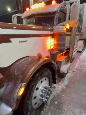 #Vids #workingshowtrucks #kampmannelevator #spreadaxlemafia #chickentruckin #peterbilt389 #winterstorm2025 #winterstorm 