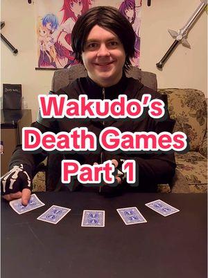 The Evil Wakudo is bringing a new series of Deadly Games to TikTok, and Judo is 1st to play #DeathGames #games #wakudo #queenofspades #playingcards #deckofcards #youlose #kudoverse #kudoandthegang #cosplay #occharacter #occharacters #originalcharacters #OCs #fypシ #foryou #foryoupage #foryoupageofficial #yugiohabridged 