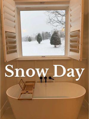 Replying to @Elizabeth Keller Winter wonderland #bath #masterbath #bathroom #relax #snow #snowstorm #mom #mama #momtok #house #Home #51762hz #housetour #Love #cozy 