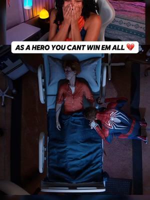 Nothing could’ve prepared me for this 😭❤️‍🩹 #auntmay #demmcurlss #spiderman #peterparker #marvel #pcgamer #rip #blackgamergirl #GamingOnTikTok #girlstreamer 