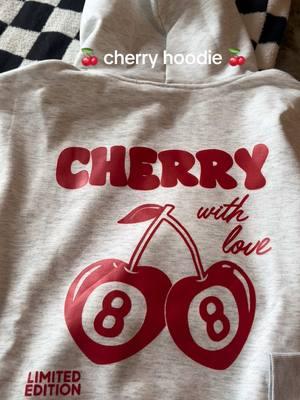 🍒 - #hoodie #hoodieszn #cherry #cherries #fyp #foryoupage #sweatshirt #womensclothing #shopping #cherryred #warmhoodie #winter #winterfashion #cold #coldweather 