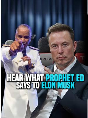 Prophet Ed sends a warning to Elon Musk to watch his back 😳 ____________________ #elonmusk #tesla #propheted #Jesus #edcitronnelli #twitter #2025 #God #HolySpirit #trump #government #prophesy #prophecy #prophet 