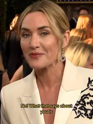 Kate Winslet is teasing a 'The Holiday' sequel... maybe? #katewinslet #goldenglobes #theholiday