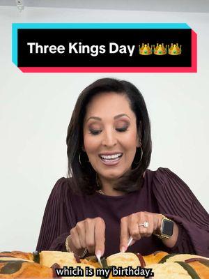 Today we celebrate Three Kings Day! 👑👑👑⁠ ⁠ Three Kings Day (Día de Los Reyes), or the Feast of Epiphany in the Catholic tradition, is a holiday that commemorates the day the three wise men — Melchior, Caspar and Balthazar — arrived with gifts for baby Jesus.⁠ ⁠ Popular traditions during the holiday include gift-giving, large feasts and indulging in King Cake or Rosca de Reyes.⁠ ⁠ King Cake is most often associated with Mardi Gras but is also eaten in honor of Epiphany. Louisiana-style king cakes consist of a cakey bread dough twisted into a ring and decorated with icing and colored purple, green and yellow sprinkles.⁠ ⁠ For more information on this celebration tap the #linkinbio. #nbcla #ThreeKingsDay #ReyesMagos #RoscadeReyes 