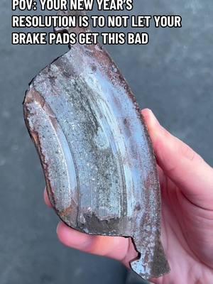 Brake pads are designed to be worn down over time and with use, but they should be replaced once they’ve worn to 3mm or less. A pad in the “replace now” range (3mm or less) can have poorer stopping power and begin to damage the rotor. You should replace these as soon as possible. ⁠ ⁠ It's important to have a well-maintained brake system to provide adequate stopping power whenever you need it. That’s why the brake pads in this video need to replaced immediately!  ⁠ Ready to upgrade your vehicle’s brakes?  Tap the 🔗 on our profile to use our Brake Finder! It'll easily match you with the right brakes for your vehicle. 🛑💪 ⁠   * * * * *  #PowerStop #BrakeUpgrade #BestBrakes #BrakeInstall #BrakeJob #Wrenching #StoppingPower #BrakePads #Brakes #NeedNewBrakes #CeramicBrakes #BrakeSafety #CarMaintenance #CarRepair #Mechanic  #MechanicLife #DIYMechanic #DIYMaintenance 