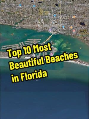 Top 10 Most Beautiful Beaches in Florida  #unitedstates #florida #floridabeaches #top10 #beautifulbeach #beach #clearwaterbeach #fortwaltonbeachflorida #fyp 