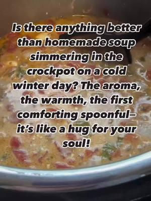 SLOW COOKER TACO SOUP Comment GROUP if you want more easy recipes☺️ INGREDIENTS 1lb ground beef 3 cloves garlic 1/2 cup onion, diced 2 tablespoons taco seasoning(I used  @sietefoods ) 1 /2 teaspoon ancho chile powder 2 - 10 oz. cans Rotel with green chiles 8oz. block cream cheese 1/2 cup fresh cilantro, chopped 4 cups beef broth optional toppings (shredded cheese, jalapeno, and avocado) DIRECTIONS 1️⃣ In a skillet on the stove, crumble and cook ground beef. Drain the grease.  2️⃣ Transfer ground beef to Crockpot slow cooker. Add seasonings and remaining ingredients. 3️⃣ Close lid and cook on low for 4 hours, or 2 hours on high. Serve with your choice of toppings. #wintercomfortfood #homemadesoups #soupseasonishere #cozyeats #warmyoursoul #coldweatherfood #souplovers #comfortfoodrecipe #wintervibess #Foodie #beeftacosoup #easycrockpotmeals #pamperedchef #creatorsearchinsights 