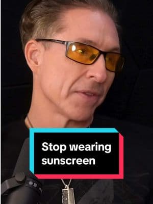 Stop wearing sunscreen. It’s damaging your health. #DaveAsprey #biohacking #biohacker #biohacked #health #sunscreen #tan #tanning #sunshine #getoutside #melanin