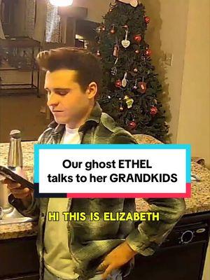 Our ghost #ethel was so happy 🥹 #homecamera 