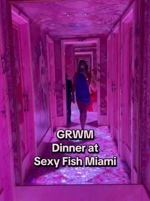 We had dinner at Sexy Fish in Miami and it was literally so pretty! The bathroom is incredible! The food and drinks too! Such a perfect Miami vibe. 10 out of 10 recommend #miamithingstodo #blackgirllux #miamirestaurants #blackgirltravel #miamifood #bougiebaltimore 