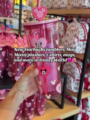 New Starbucks tumblers, Mini Mixits plushies, t-shirts, mugs, and more at Walt Disney World🩷🛍️ #disneyworld #disneymerchandise #disneymerch #disneystarbucks #disneystyle New Disney Merchandise 2025, New Disney Merch