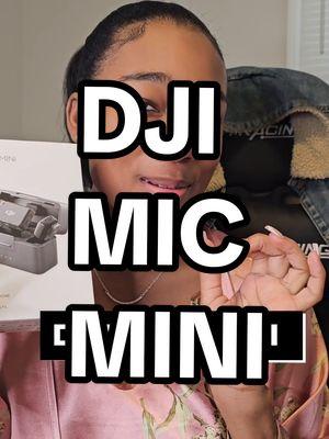 I'm literally so in love with all my gifts but this is my favorite onee #djimicrophone #microphone #contentcreator #contentcreatortips #contentcreators #djimini3pro 