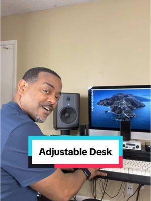 Get you a desk that you can raise higher low to fit your needs and work or play comfortably. #FEZIBO #AdjustableDesk #StandingDesk #WorkDesk #StudioDesk #HeightAdjustableDesk ##FlashSale 