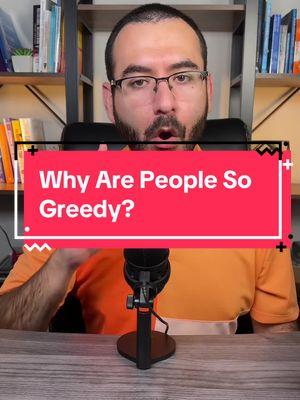 Why Are People So Greedy? #hedonictreadmill #hedonicadaptation #scienceofhappiness #happinesstips #psychology #socialpsychology #greed 