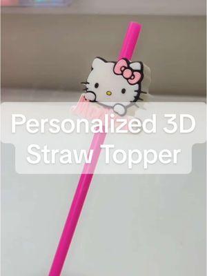 #3dprinting #3dprinted #3dprinter #bambulaba1 #strawtopper #hellokitty #fyp 