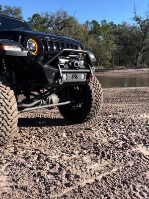 Conquering the wild, one muddy mile at a time! 💪 #JeepLife #OffRoadAdventure #RhinoUSA #4x4 #Mud #40s #Florida 