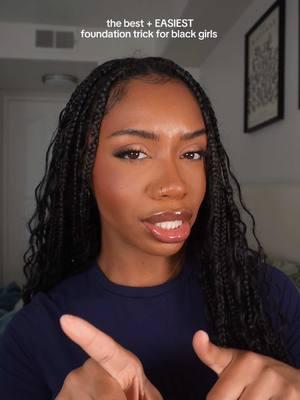 ✨ STOP looking ashy in your makeup! ✨ is a game-changer for Black women who want to avoid looking washed out while still giving that ✨ sculpted ✨, natural glow. Say goodbye to dull finishes and hello to that rich, radiant skin energy we deserve 💅🏾 💡 Hack Recap: 1️⃣ Use a deeper foundation for your base. 2️⃣ Highlight strategically with concealer. 3️⃣ Blend Blend Blend! @Armani beauty #MakeupForBlackWomen #FoundationTips #GlowySkinHack #BlackGirlMakeup #SoftGlam #NaturalBeat #MakeupTips#MakeupForDarkSkin #ElevatedBeauty #CleanGirlAesthetic #MakeupHacks