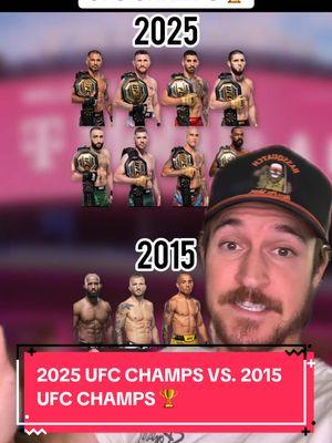 #greenscreen 2025 UFC Champs Vs. 2015 UFC Champs. #UFC #2025 #2015 #champion 