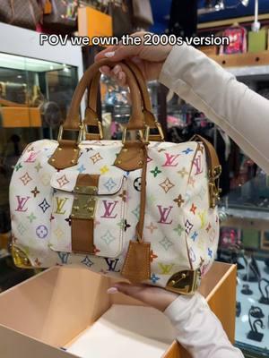 In honor of Louis Vuitton re-launching the Takashi Murakami collection, we wanted to show the throwback 2000s versions🥰💚✨🦋🌸 #fyp #foryoupqge #foryou #viral ##louis##lv##takashi##murakami##takashimurakami##shopping##luxury #louisvuittoncollab #louiscollab #lvxtm #carryall #speddy #onthego #neverfull #shop #design #designer  . Miami Twice™ is not associated or affiliated with any of the designer brands we sell. All copyrights are reserved to go the original brand owner. And authenticity is always 100% guaranteed⁠.