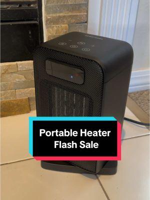 This portable heater is a must have this winter and it’s on a flash sale! #winter #portableheaters #cold #coldweather 