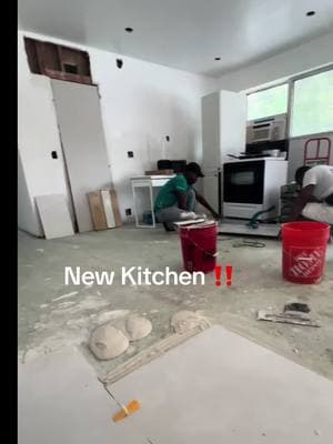 My New kitchen 2025 😘 Ma Nouvelle Cuisine 😊 what a project 🤦🏾‍♀️ 🥰 💁🏾‍♀️  . . . #construction  #design #building #interiordesign #renovation #contractor  #Home #realestate  #constructionlife #builder #homedecor #interior #homeimprovement #architect #homedesign #builders  #house #electrician #homerenovation #kitchen #newkitchen #newkitchendesign #nouvellecuisine #cuisine