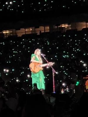 at the end of the day it is the way the crowd was SO loud singing picture to burn. denver n1 #taylorswift #erastour #theerastour #swifttok #swiftie #swifties #picturetoburn #acousticset #fyp