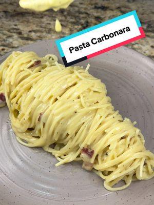 Pasta Carbonara #fyp #foryou #tiktokfood #food #pasta #carbonara #pastacarbonara #food #Foodie #chef #cheflife #chefsoftiktok #yum #yummy #egg  😋 👨‍🍳 Ingredients: 3 large eggs + 2 egg yolks 4 ounces grated pecorino cheese 1 tablespoon fresh-cracked black pepper 10 ounces cubed guanciale (thick-cut bacon can also be used) Salt and pepper to taste 10-12 ounces cooked spaghetti + 1 cup pasta water 🔥Enjoy! 