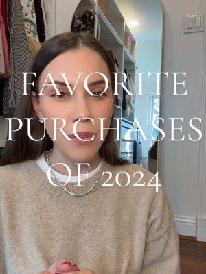 We love to share our favorite things here! #2024fashion #2024favorites #yearlyfavorites #luxury #luxuryfashion #luxuryfavorites #splurgeworthy 