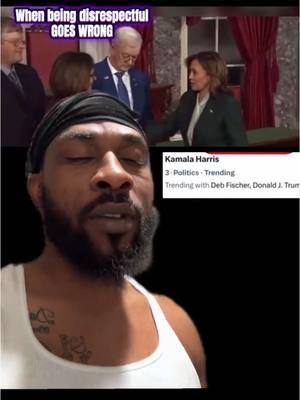 #greenscreen #brucefischer  #senator #fyp #foryou Vice President #KamalaHarris is trending after Senator #DebFischer husband refused to shake hands with her during the 119th Swearing-In Ceremony.