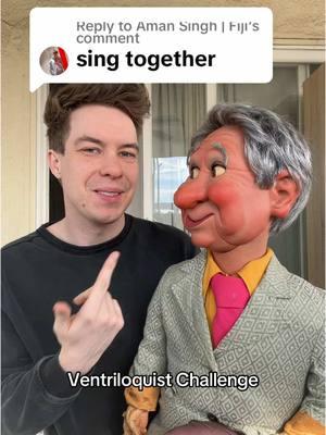 Replying to @Aman Singh | Fiji Singing together #fypシ゚viral #fypシ #xyzbc #challange #ventriloquism #delayed #viral_video 