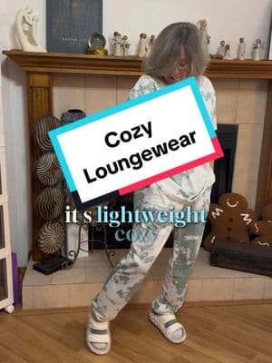 Tie dye lounge wear perfect for staying home. Maybe even a run to the store. #loungewear #sleepwear #cozyclothes #tiedye #pajamas #comfycozy #newyearnewaura 