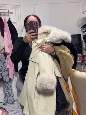 Trying all the viral TikTok shop coats #winterfashion #tiktokshopcoat #wintercoat 