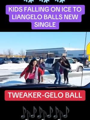 Kids leaving school and falling on ice to Liangelo Ball’s new single that has gone viral. Song name is Tweaker by Liangelo Ball and has 2.9 million YouTube streams in 48 hours #liangeloball #lameloball #lonzoball #lavarball #NBA #rap #music #tweaker #hiphop #viral #hotmusic #newmusic #youtube #baller #ballinthehouse #hornets #basketball #gleague #trending #fyp #foryoupage #foryou 