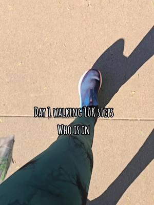 Day 1 walking 10000 steps  #10ksteps #day1 #walking #Fitness #motivation #whoisin #mom #40s #dayone #workout #autism #kenonmom #fyp #selma #letswalk 