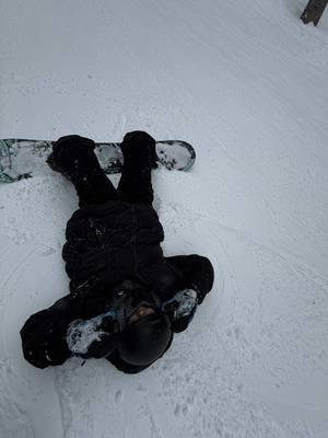 pow days = no consequences  #snowboarding #snowboardtiktok #snowboardtok #snowboardfail #ski #skitiktok #skifail 