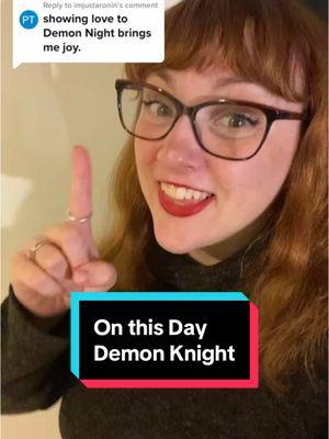 #onthisday Demon Knight #horrornerd #horrortok #horrorfan #demonknight #myfavorite