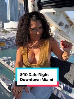 Date night starting at $40 in Downtown Miami Use promo code CHEYENNETHEBLOGGER10 to save on Skyview tickets through the fever website.  Happy Hour: Meraki Greek Bistro  #miami #downtownmiami #datenight #southflorida #miamihappyhour #happyhour 