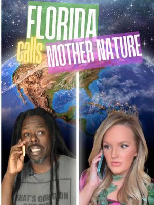 I got Mother Nature on the phone about this Arctic blast coming to Florida featuring @MEGHAN LYNN #florida #coldfront #arcticblast #omgitswicks 