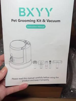 Check it out 🫶🐾💕 #bxyy #bxyypetvacuum #fyp #dog #grooming #bxyygroomingkit #fypシ #DIY #grooming #groomingpetsathome #doggrooming #diygrooming #diydoggrooming #dogsoftiktok 